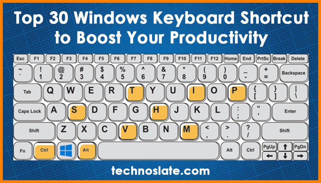 Windows Keyboard Shortcuts to Improve Productivity