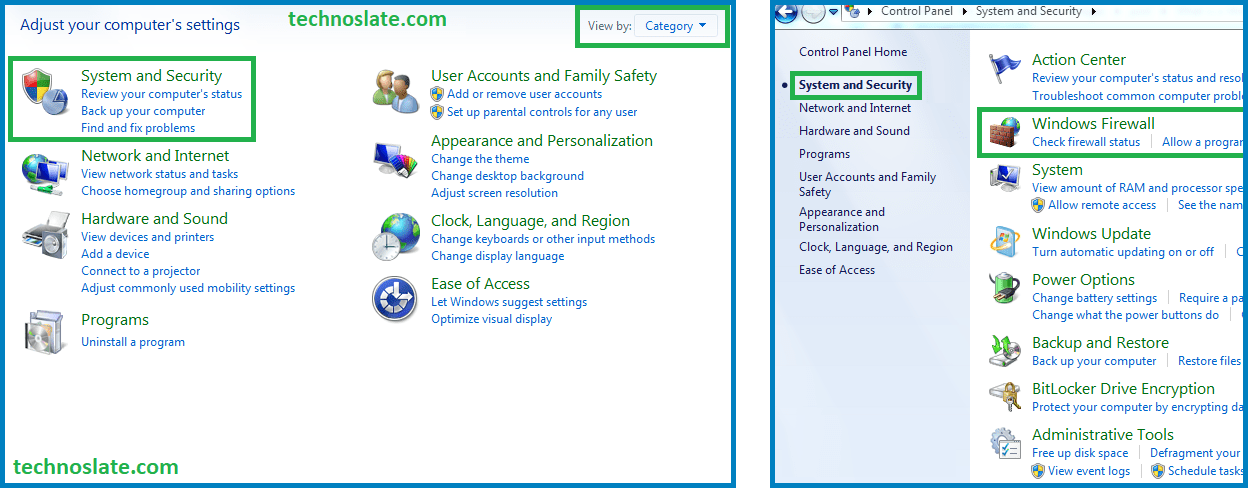 Windows- System and Security