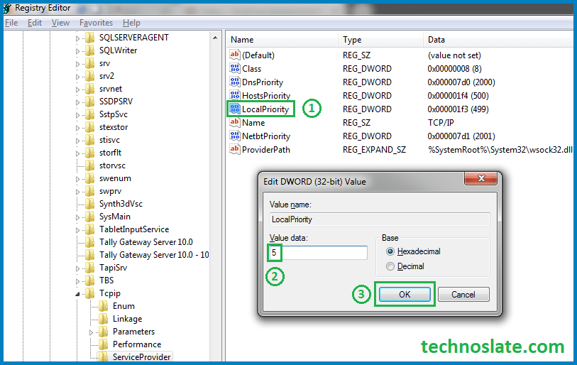 Increase Internet Speed in Windows - LocalPriority