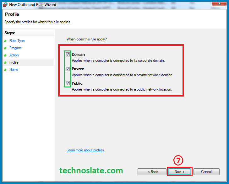 Block Internet Access in Windows - All Rule