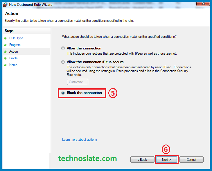 Block Internet Access in Windows - Block the Connection