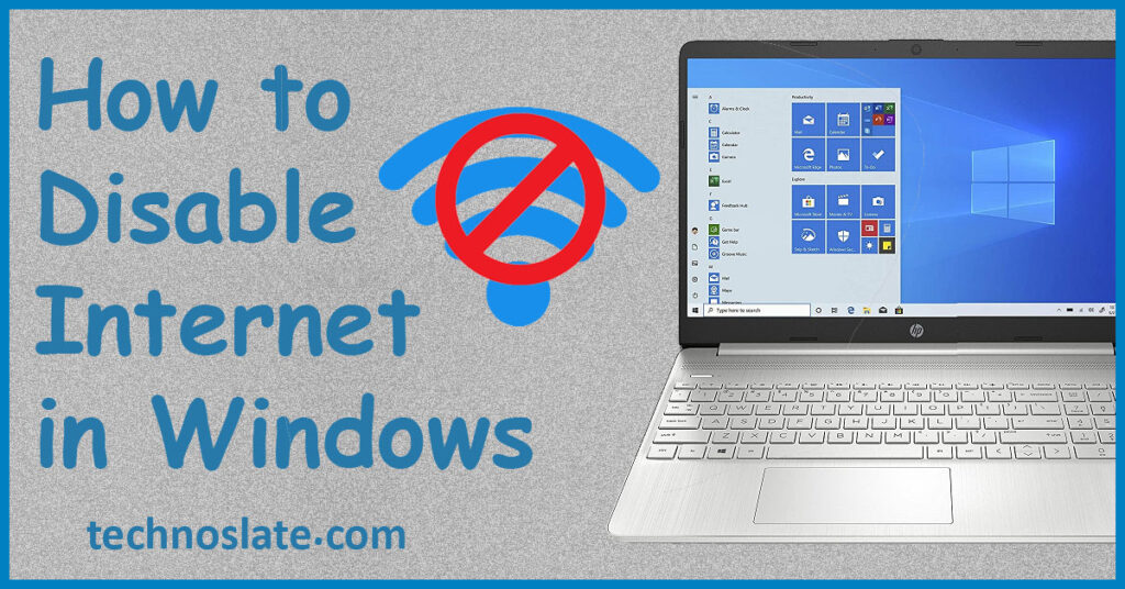 How to Disable Internet in Windows in 2 Ways