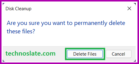 Disk Cleanup 4 to Increase Windows 11 Performance