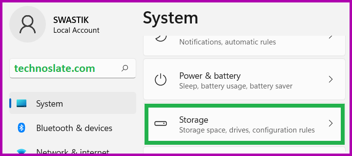 Enable Storage Sense 1 to Increase Windows 11 Performance