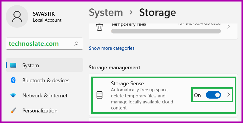 Enable Storage Sense 2 to Increase Windows 11 Performance